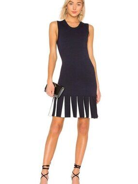 Bailey 44 Batten Down Sweater Dress - Midnight/Chalk Size XS